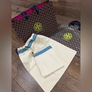 Tory Burch dust bag and reusable bag 4 total